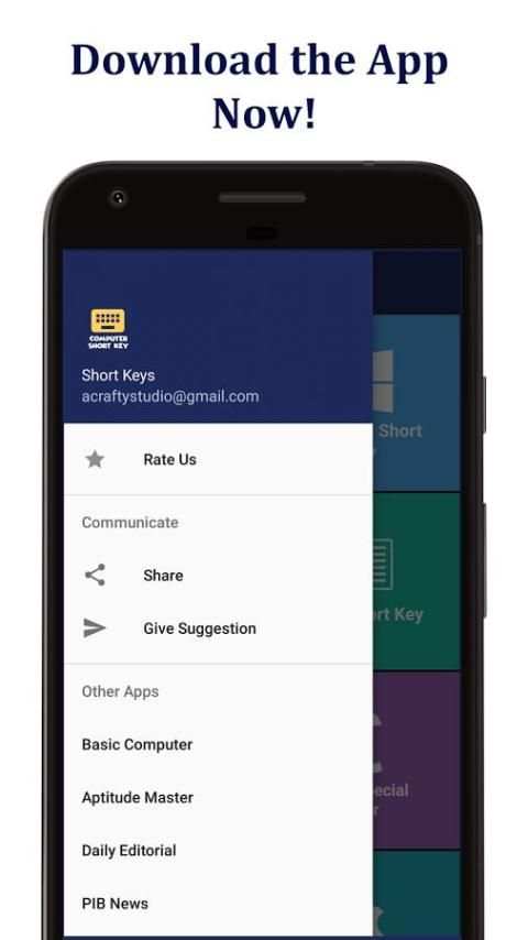 Shortcut Keys Master - Computer shortcut keys app स्क्रीनशॉट 8