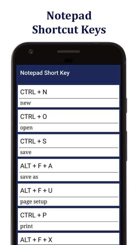 Shortcut Keys Master - Computer shortcut keys app स्क्रीनशॉट 6