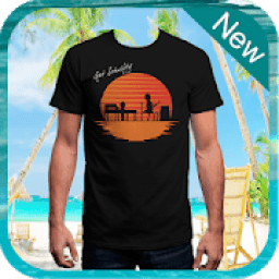 Men Summer T-Shirt Photo Editor – T-Shirts For Men आइकन