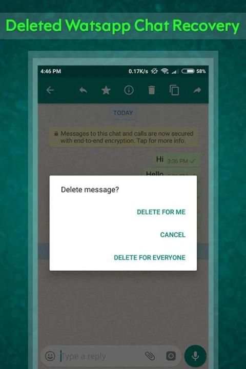 Deleted Watsapp Chat Recovery screenshot 4