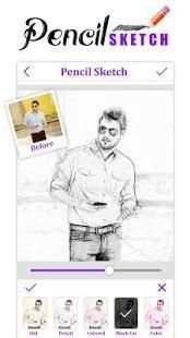 Pencil Sketch Photo Editor : Sketch My Photo स्क्रीनशॉट 2