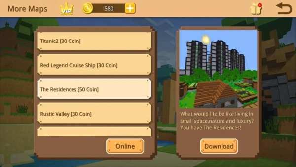 Block Mini World (Dreamsky) स्क्रीनशॉट 5