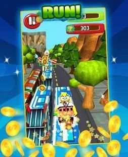 subway lego spongebob game runner screenshot 2
