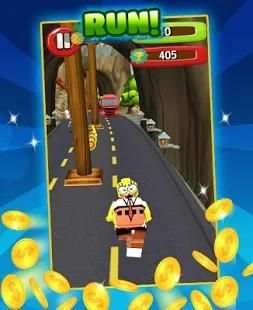 subway lego spongebob game runner screenshot 1