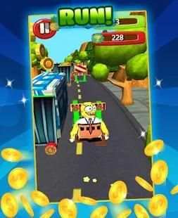 subway lego spongebob game runner screenshot 5