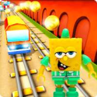 subway lego spongebob game runner