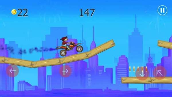Hill Climb Moto Racing screenshot 1