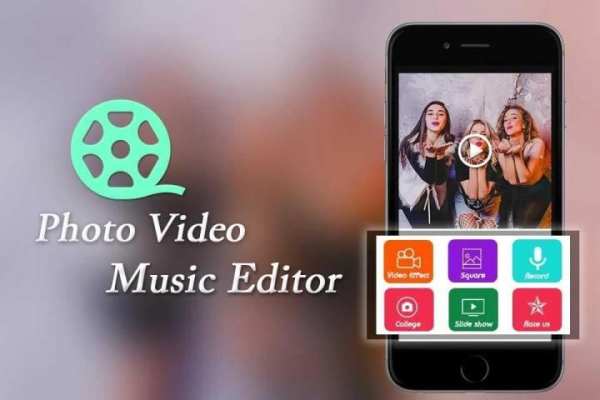 Photo Video Music Editor स्क्रीनशॉट 1