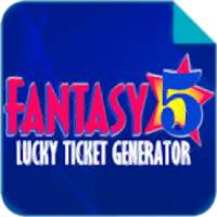 Fantasy 5 Lucky Ticket Generator on 9Apps