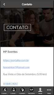 HP Eventos screenshot 1
