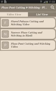Plazo Pant Cutting  Stitching App Android क लए डउनलड  9Apps