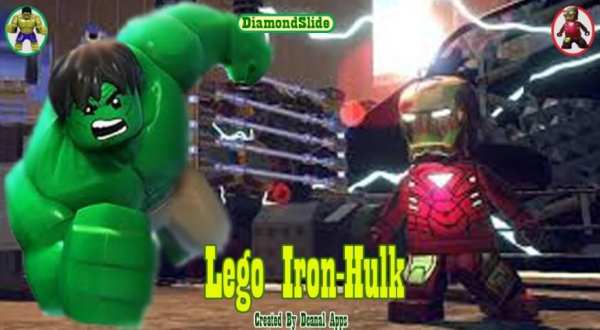 DiamondSlide For Lego Iron-Hulk screenshot 2