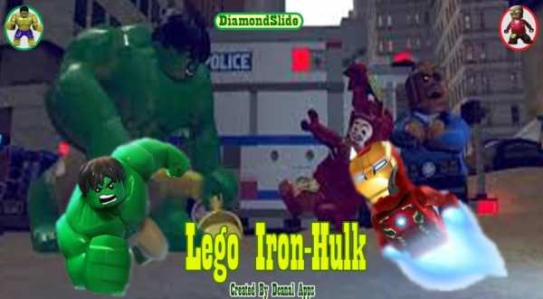 DiamondSlide For Lego Iron-Hulk screenshot 4