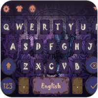 Skull Keyboard Theme Emoji Faces