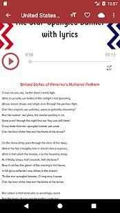 United states national anthem screenshot 5