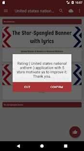 United states national anthem screenshot 1