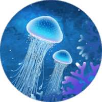 Elegant Jellyfish APUS 3D Live Wallpaper