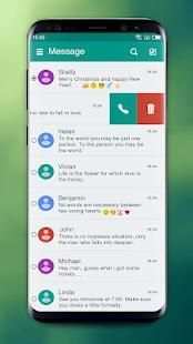Android 9 Green - Android P & Pie color theme screenshot 7