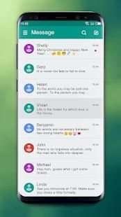 Android 9 Green - Android P & Pie color theme screenshot 8