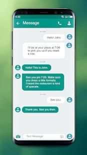 Android 9 Green - Android P & Pie color theme screenshot 6