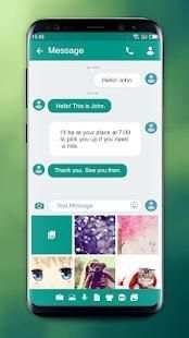 Android 9 Green - Android P & Pie color theme screenshot 3