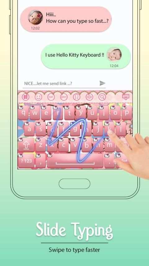 Hello Kitty Keyboard screenshot 4