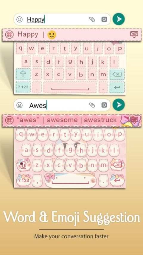 Hello Kitty Keyboard screenshot 3