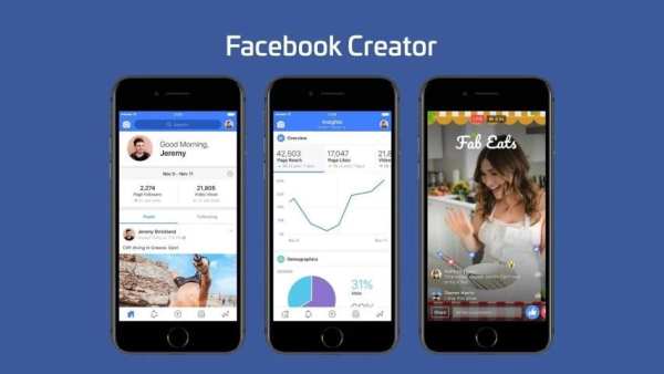Facebook Creators स्क्रीनशॉट 1