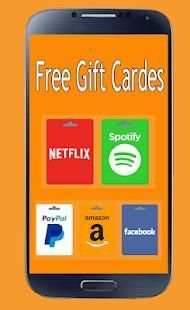 Free Gift Cards screenshot 1