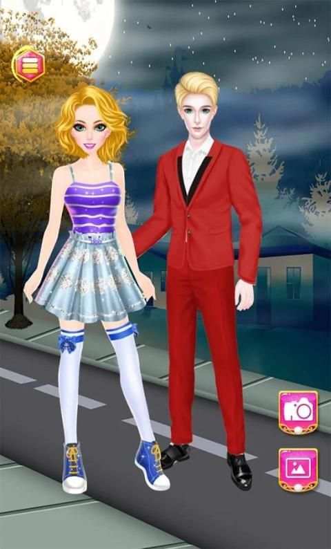 Secret High School Love Story: Vampire First Crush screenshot 1