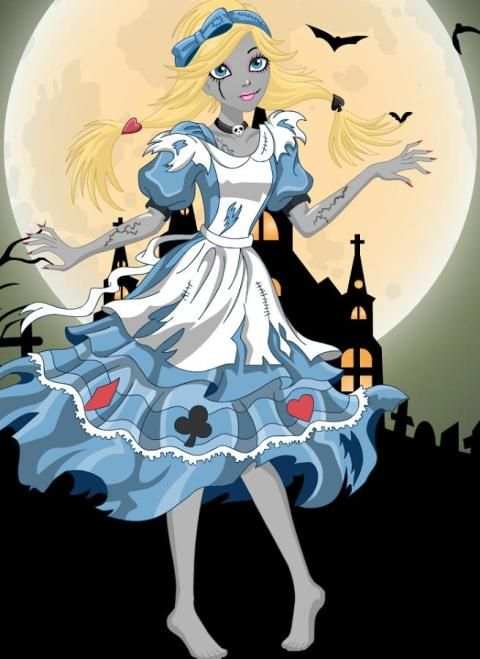 Dress up Zombie Princesses Girls Makeup screenshot 5