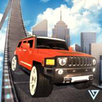 Extreme Jeep Stunts Driving: Jeep Car Stunt Racing