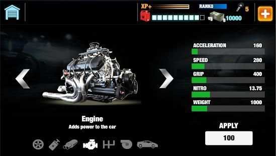 Real Drag Car Racing Sim स्क्रीनशॉट 10