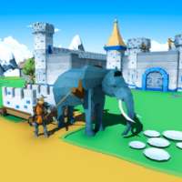 Castle Building Construction Games - City Builder logo