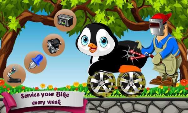 Animal Car Washing & Repairing Salon - Bike Racing screenshot 5