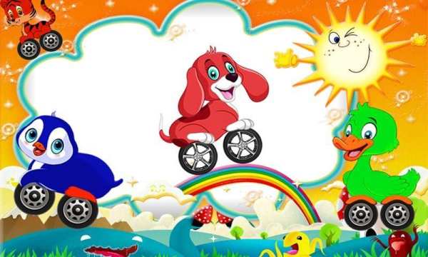 Animal Car Washing & Repairing Salon - Bike Racing screenshot 8