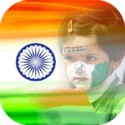 India Flag Photo DP & Indian Flag Letter