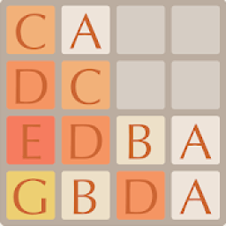 ABCD Letter Merge आइकन