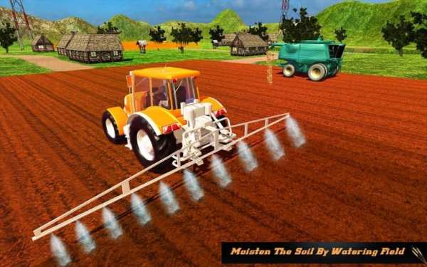 Forage Plow Farming USA Tractor Simulator screenshot 8