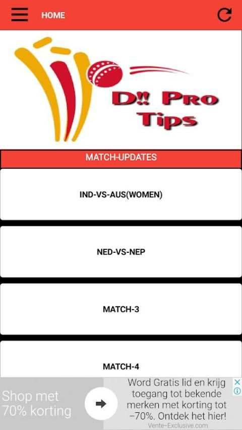 Dream11 Pro Tips screenshot 8