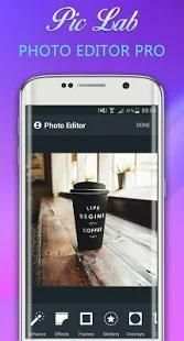 PicLab - Photo Editor Pro screenshot 3