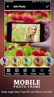 Mobile Photo Frame – Photo Editor screenshot 4