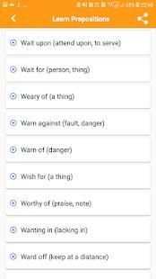 Preposition screenshot 2