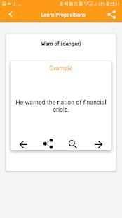 Preposition screenshot 1