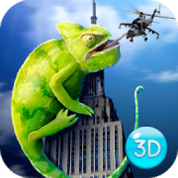 Angry Giant Lizard - City Attack Simulator icon