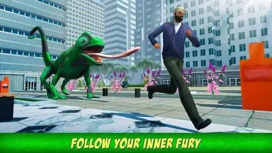 Angry Giant Lizard - City Attack Simulator screenshot 3