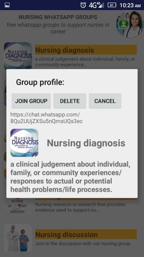 Nursing Whatsapp Groups screenshot 4