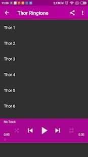 Thor mp3 Ringtones स्क्रीनशॉट 2