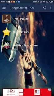 Thor mp3 Ringtones स्क्रीनशॉट 3
