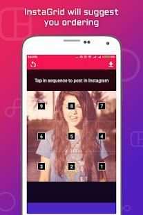 InstaGrid Photo Maker - 9 Square Cut Grid Maker screenshot 2